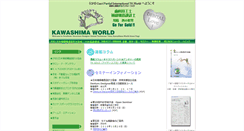 Desktop Screenshot of kawashima-world.com